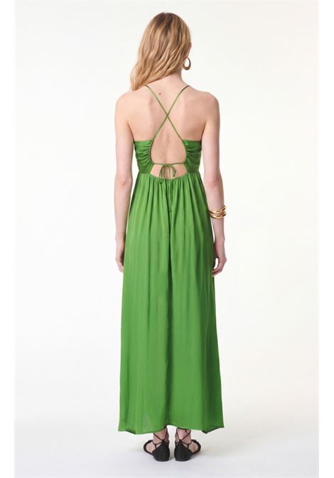 Abito Vanessa Bruno Galnira Maxi in Viscosa con Nodo - Rosso Lampone Vanessa Bruno | Abiti | 6EVA73-V08066627